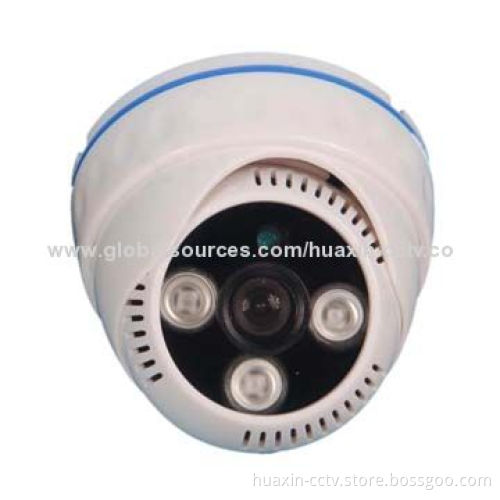 Fixed Dome Camera with 3.6-12mm Lens, 800TVL Resolution, 3-10W Power Consumption